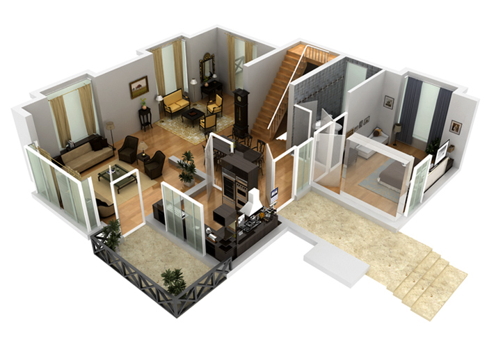 Free 3D Basement Design | Basements Reno Finished in 2 weeks